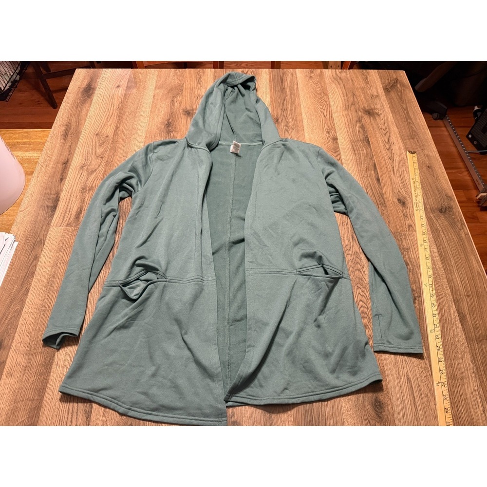RBX Sweater, Women's Size Large, Green, Long Sleeve, Open Cardigan